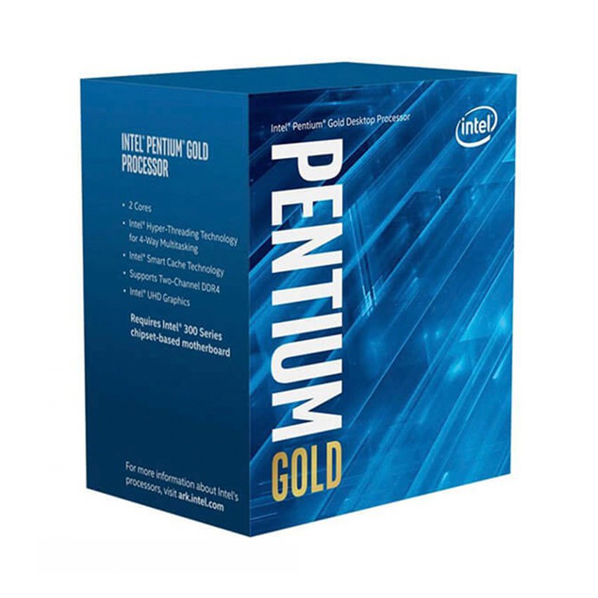 CPU Intel Pentium Gold G5400 (3.7GHz, 2 nhân 4 luồng, 4MB Cache, 58W) - Socket Intel LGA 1151-v2