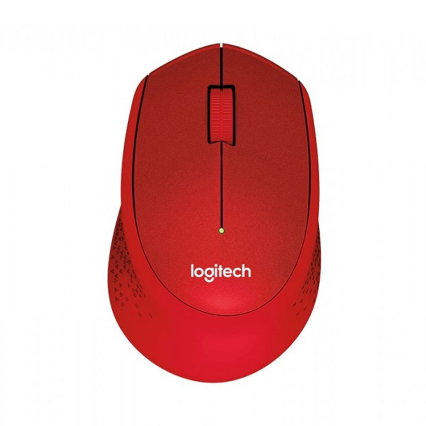 Chuột không dây Logitech M331 (USB/màu đỏ)