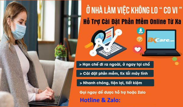 1- Khắc phục sự cố máy tính Online